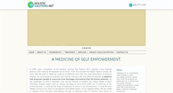 Desktop Screenshot of holisticsolutionsmd.com